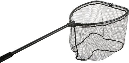 Mikado Landing Net With Rubber Net And Folding Frame 180cm